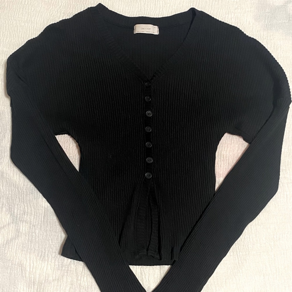 Ribbed Blouse from Oak + Fort